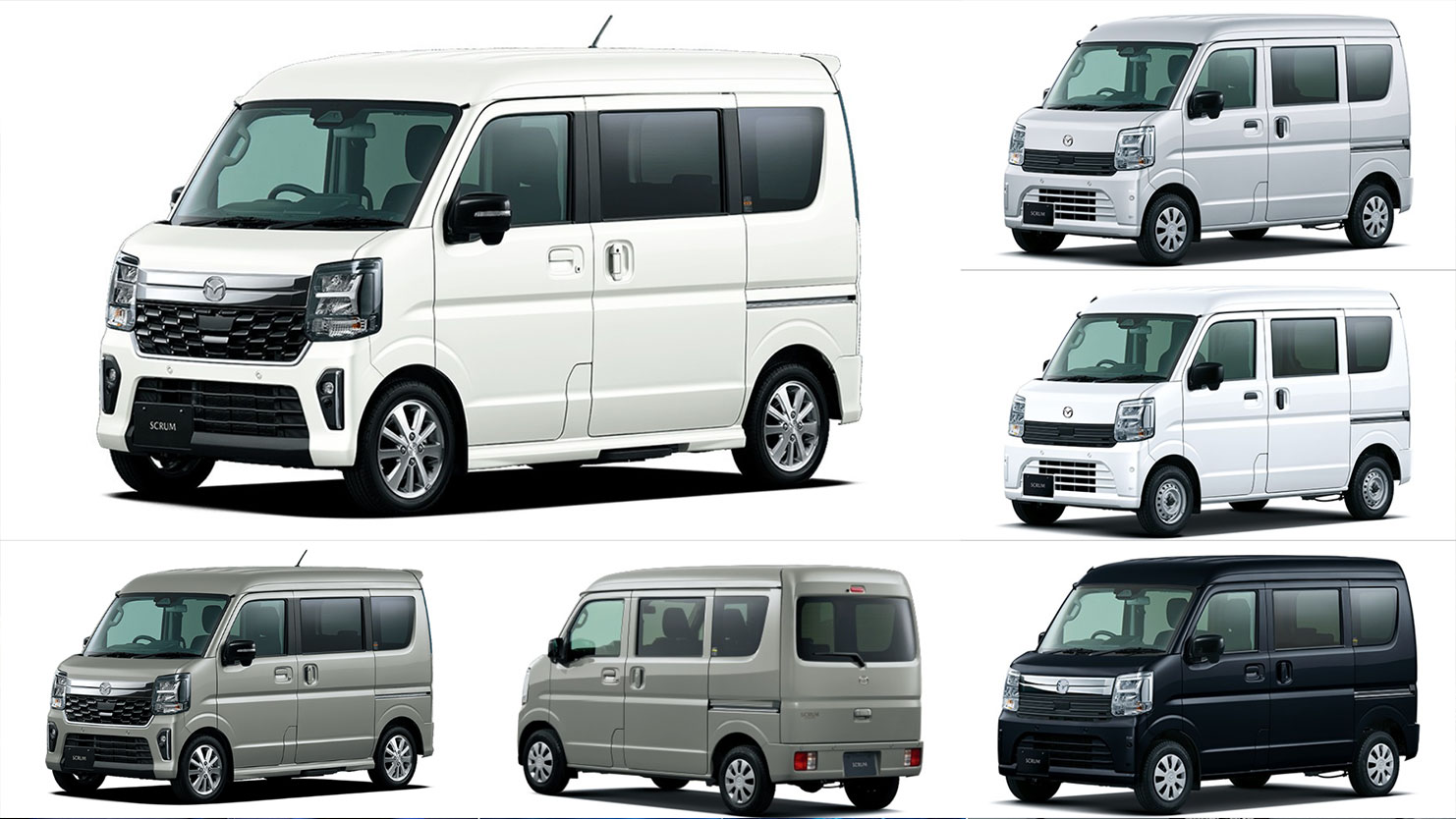 スクラムワゴン・スクラムバンのモデルチェンジ最新情報：商品改良で新グレード追加・ACC搭載