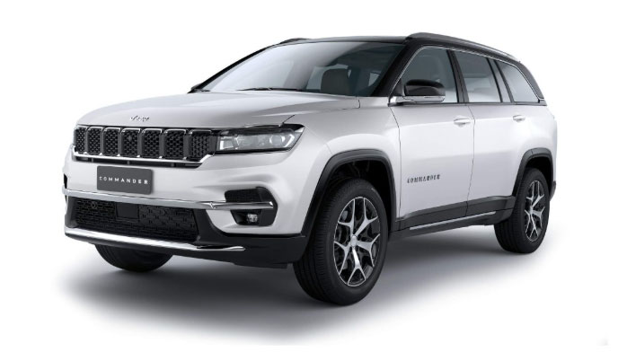 JEEPコマンダーのボディカラー