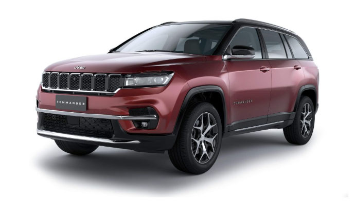 JEEPコマンダーのボディカラー