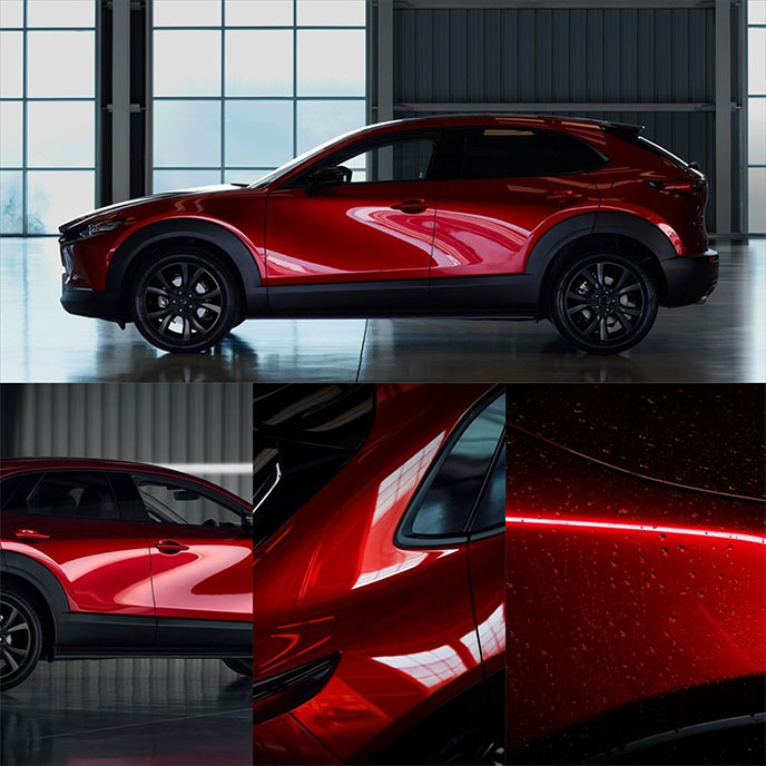 2026年7月に商品改良したCX-30のエクステリア