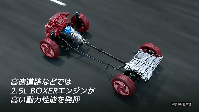 「レヴォーグレイバック」e-BOXER（ストロングハイブリッド）
