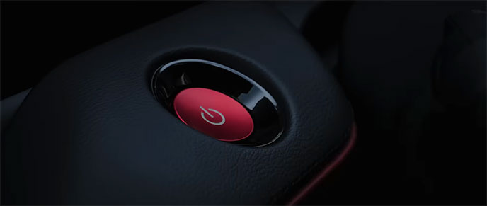 NISMO専用パワースイッチ（スイッチ照明付）（レッド）