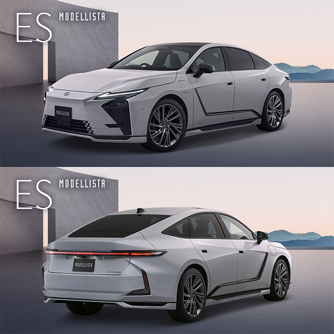 レクサス新型ES用「MODELLISTA」カスタマイズアイテム