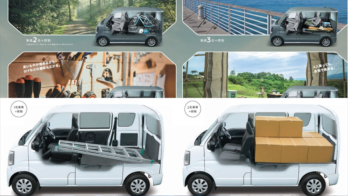 タウンボックス・ミニキャブバンのモデルチェンジ情報：2026年6月の一部改良と価格・グレードなど