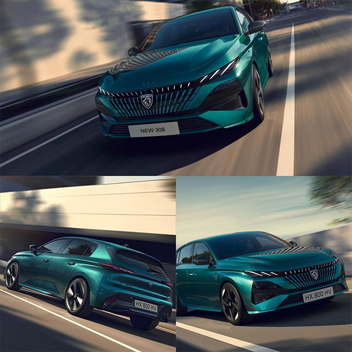 新型プジョー308