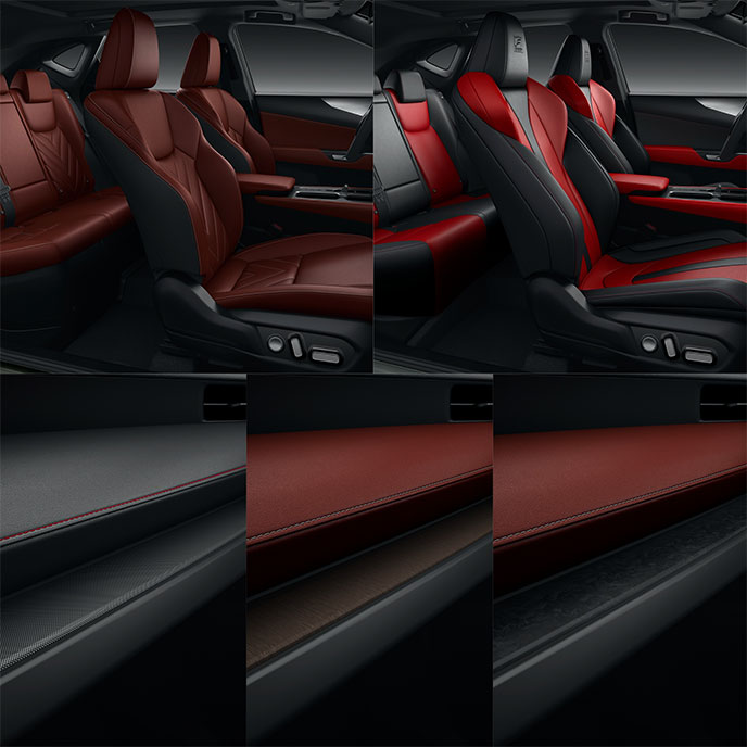 レクサスNX新型モデルのシートとインテリアの質感